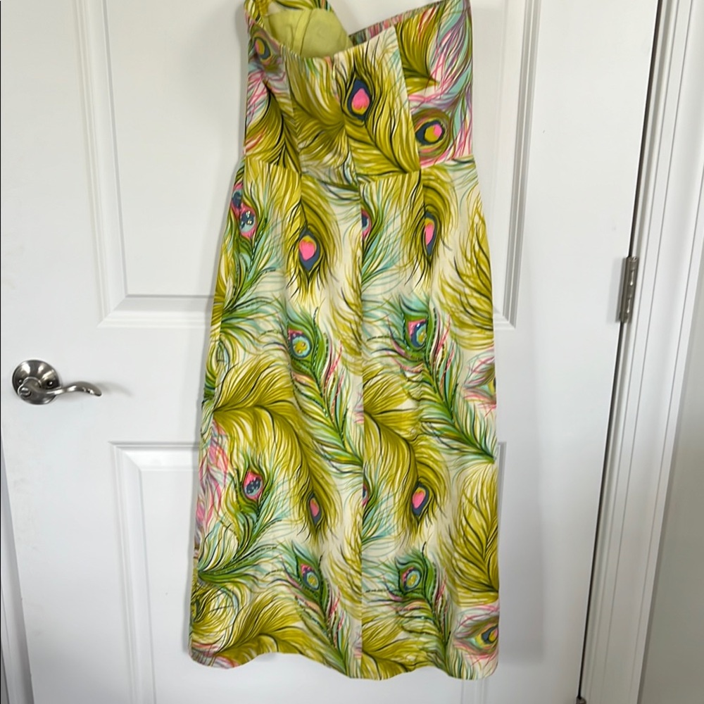 Nanette Lepore Peacock Strapless Sundress - Picture 6 of 6